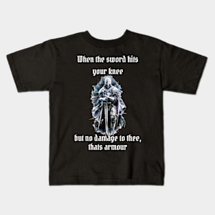 A knights armour Kids T-Shirt